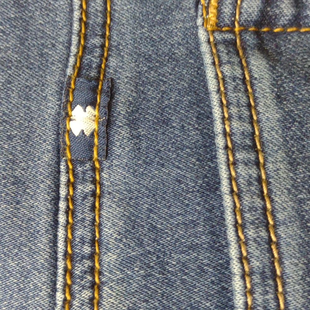 Lucky Brand Boys Billy Straight Stretch 5 Pocket Distressed Blue Jeans - Picture 6 of 12